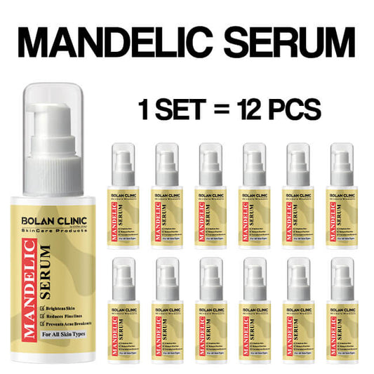 Mandelic Serum - Brightens Skin, Reduces Fine Lines & Prevents Acne Breakout, Giving You A Smooth, Even Skin!