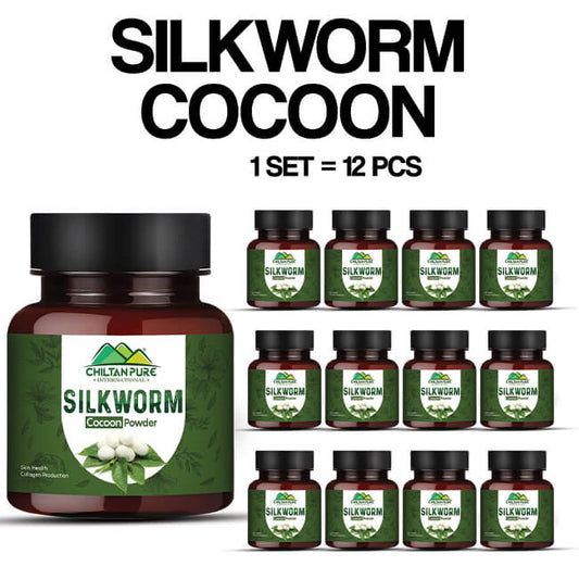 Silkworm / cocoon [کوکون پاؤڈر] powder 100% Pure Organic