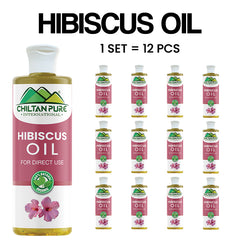 Hibiscus Oil – Natural Skin Cleanser, Tightens Skin Layer, Stimulates Hair Regrowth from Dormant Follicles & Bald Patches 200ml