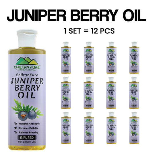 Juniper Berry Infused Oil – Natural Antiseptic, Relives Bloating, Relaxant & Sleep Aid 200ml