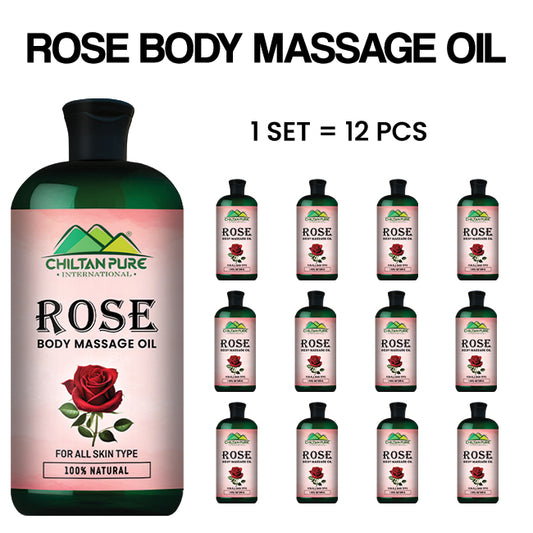 Rose Head & Body Massage Oil – Best Selling✅