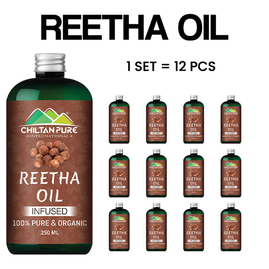 Reetha Oil - Effective Hair Cleansing Agent, Keeps your Scalp Healthy &amp; Removes Infection - Causing Microorganisms [ریٹھا]