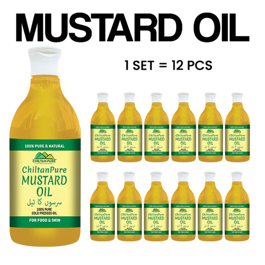 Organic Mustard Oil ColdPressed (100% Purity Guarantee)  [سرسوں کا تیل]
