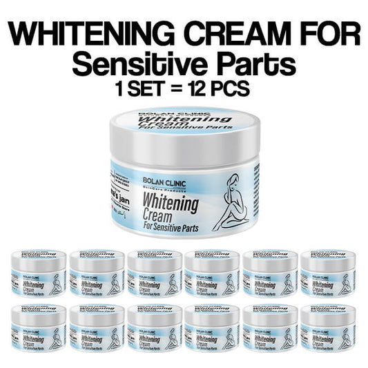 Whitening Cream for Sensitive Parts - Lightens Dark Pigmented Underarms & Private Areas, Gives Even Skin Tone, Reduces Blemishes and Dark Spots!