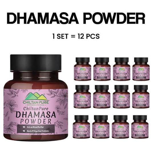 Dhamasa Booti Powder – Fights Hepatitis & Effective Against PCOS - Infertility Treatment 110g