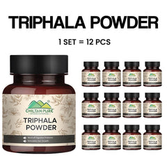 Triphala Powder – Wards off Digestive Problems, Stimulates Hair Growth, Natural Laxative & Aids in Weight Loss