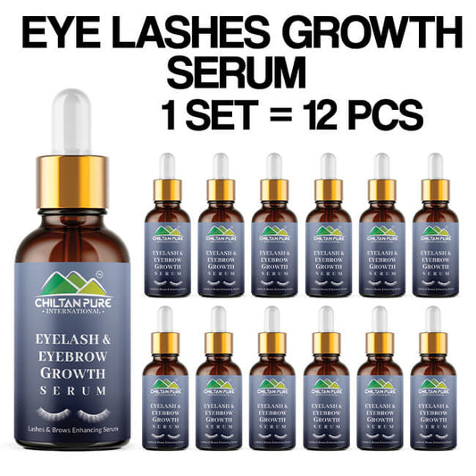 Eye Lashes Growth Serum – Grow naturally, boosts eye lashes growth, provides longer, thicker and healthier look, strengthen from to tip – 100% natural organic