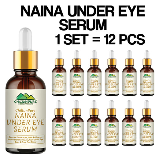 Naina Under Eye Serum – For Firm Delicate Skin, Support firm refreshed look – Reduce fine lines, Dark circles & Puffiness (100% result)