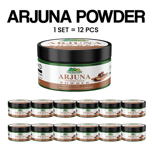 Arjuna Powder (Terminalia Arjuna) – Contains Antioxidants, Supports Cardiovascular Health, Promotes Healthy Blood Lipid levels & Immunity 65mg