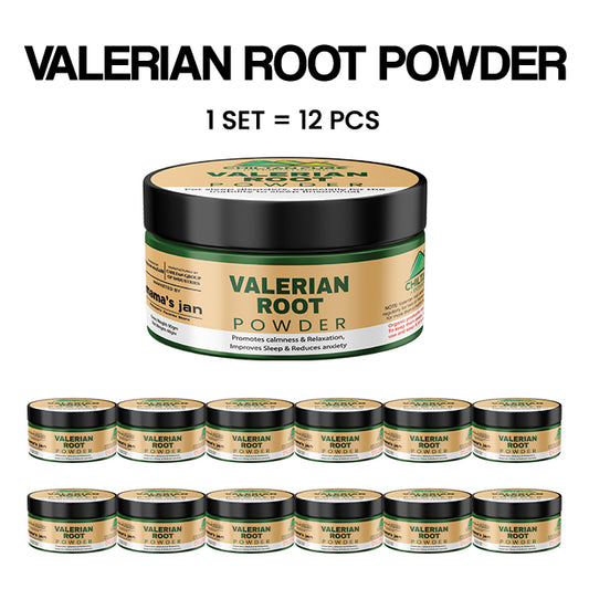 Valerian Root Powder 😴 Helps You Relax and Sleep Better 100% Organic