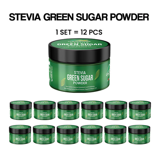 Stevia Green Sugar Powder – Nature’s Sweetness Without Calories for a Healthier Lifestyle