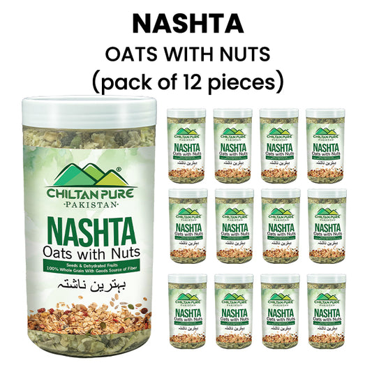 Nashta Oats with Nuts - Fuel Your Day with a Nutritious Nutty and Crunchy Bite