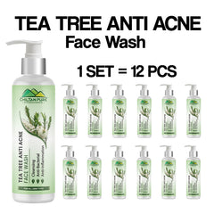 Tea Tree Anti Acne Face Wash – Prevents Acne Eruptions, Removes Excess Oil, Reduces Blackheads & Whiteheads