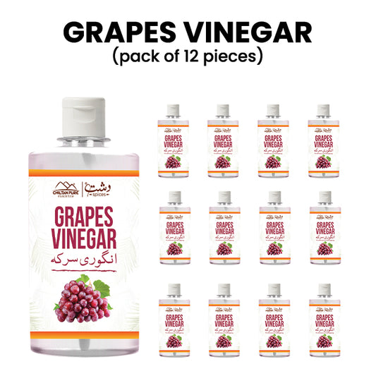 Grapes Vinegar (انگور کا سرکہ ) – Natural Fermented Vinegar for Cooking, Detox & Wellness