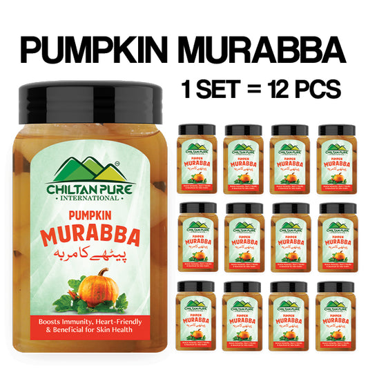 Pumpkin Murabba - Made with Ripe Pumpkins, Boosts Immunity, Heart-Friendly, Beneficial for Skin Health & Eyesight!