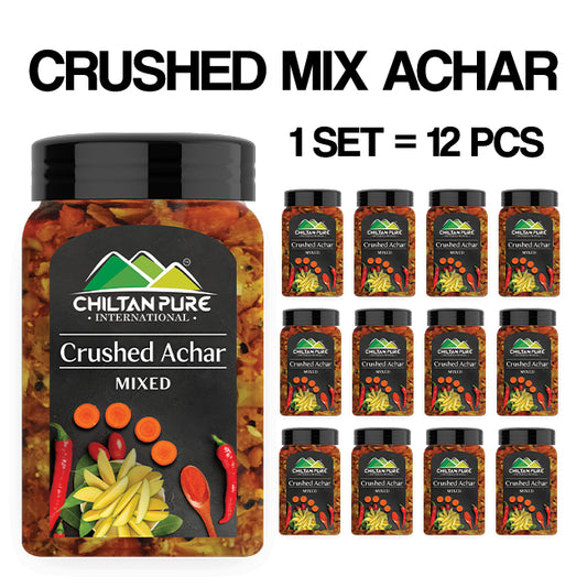 Crushed Mix Achar / Pickle - Tangy Twist of Flavor Fusion in Every Bite!