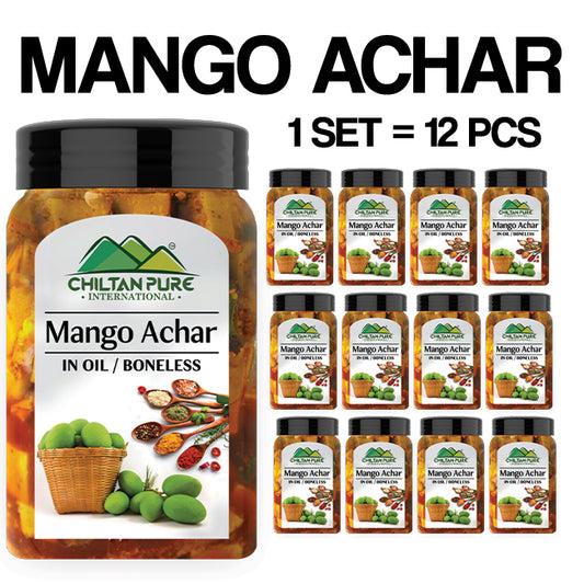 Mango Achar / Pickle - Tanginess of Ripe Mangoes' & Spices in Each Bite!