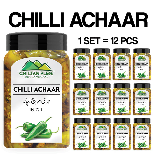 Chilli Achaar / Pickle - Fiery Charm of Green Chilli, Spice Up Your Meals & Tantalize Your Taste Buds!