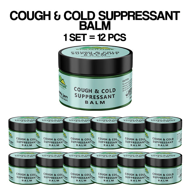 Cough Suppressant Balm Chest Rub Balm, Relief from Cough, Cold, Nasa