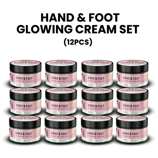 Hand & Foot Glowing CREAM 🦶✋ Formulated With Multi-Vitamins & Glowing Agents, Moisturizes, Soothes & Improves Skin Texture, Makes Skin Soft & Glowing