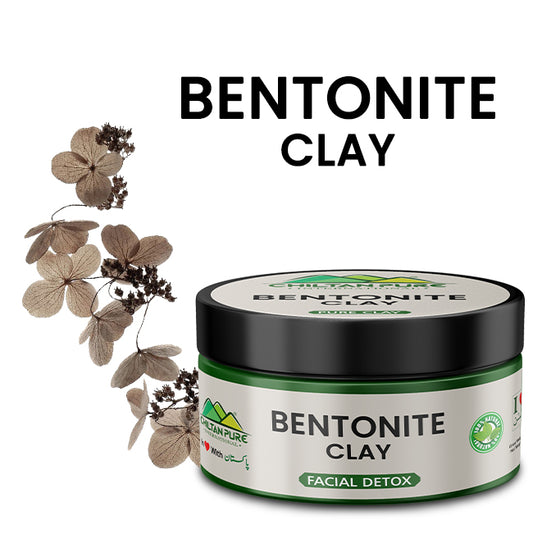 Bentonite Clay – The Powerful Absorbent [For Oily Skin] 100gm