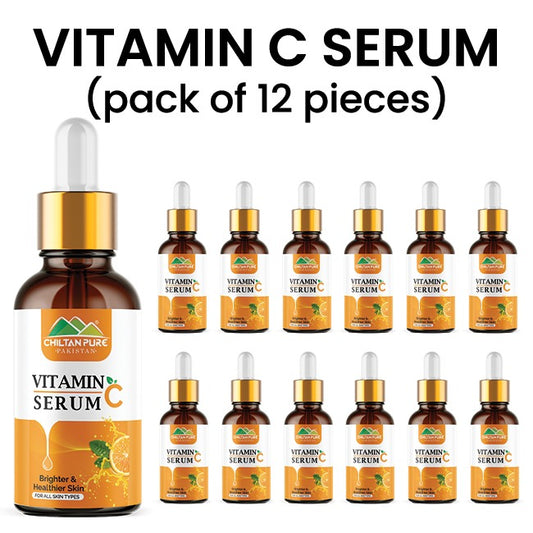 Vitamin C Serum 🍊 for Face - Best for Reducing Wrinkles, lines & Dark Circles also Promotes Shiny and Healthier Skin