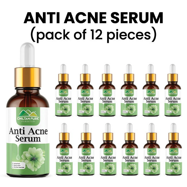 Anti – Acne Serum – Brightens Skin, Fades Acne, Lighten Acne Scars & Control Excess Oil Production