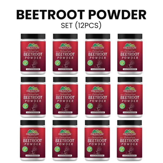 Red Organic Beetroot Powder – Better Heart Health, Healthy Blood Pressure, Healthy Blood Circulation, Perfect Skin & Lip Care (Chukandar Powder) [چکندر]