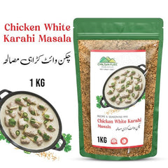 Chicken White Karahi Masala 1 KG Institutional Bulk For HORECA Family, Hotels, Restaurants, Catering, Cafes - ChiltanPure