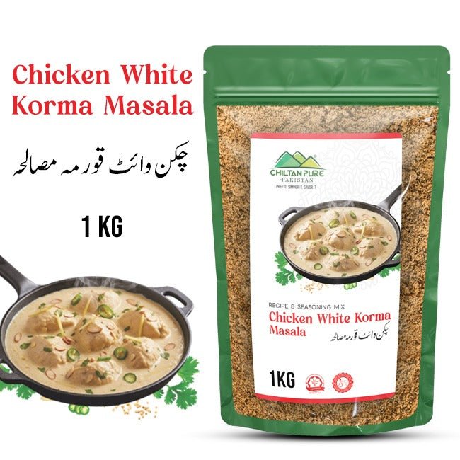 Chicken White Korma Masala 1 KG Institutional Bulk For HORECA Family, Hotels, Restaurants, Catering, Cafes - ChiltanPure