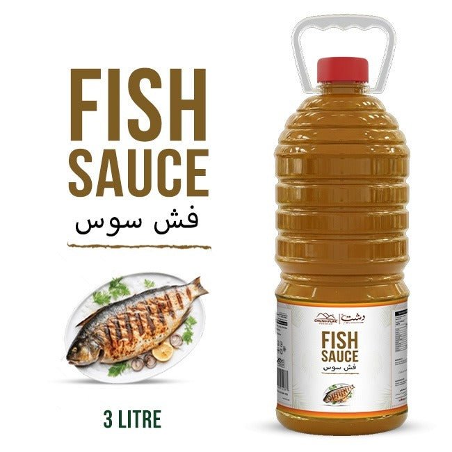 Fish Sauce 3 Liter Bulk For HORECA Family, Hotels, Restaurants, Catering ,Cafes. - ChiltanPure