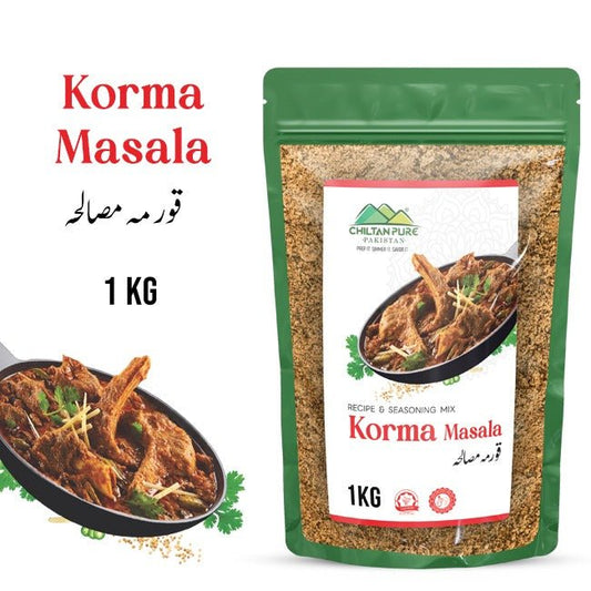 Korma Masala 1 KG Institutional Bulk For HORECA Family, Hotels, Restaurants, Catering, Cafes - ChiltanPure