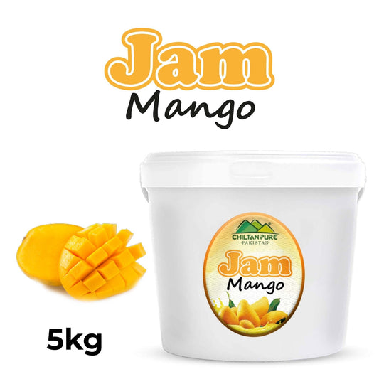 Mango Jam 5kg Bulk For HORECA Family, Hotels, Restaurants, Catering ,Cafes - ChiltanPure