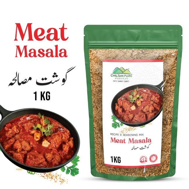 Meat Masala 1 KG Institutional Bulk For HORECA Family, Hotels, Restaurants, Catering, Cafes - ChiltanPure