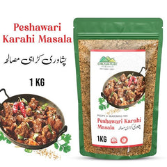 Peshawari Karahi Masala 1 KG Institutional Bulk For HORECA Family, Hotels, Restaurants, Catering, Cafes - ChiltanPure