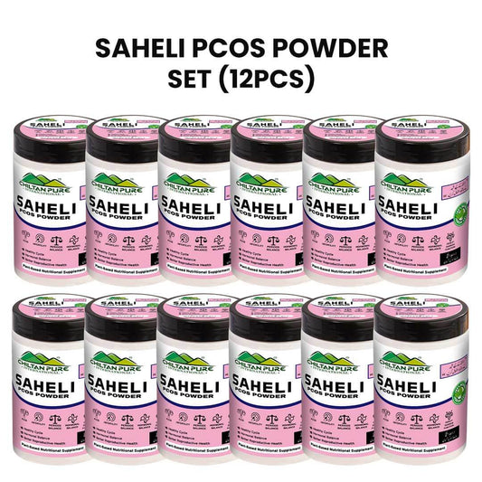 SAHELI PCOS Powder – 100% Natural Nutritional Supplement | Hormonal and Ovarian Support for Women
