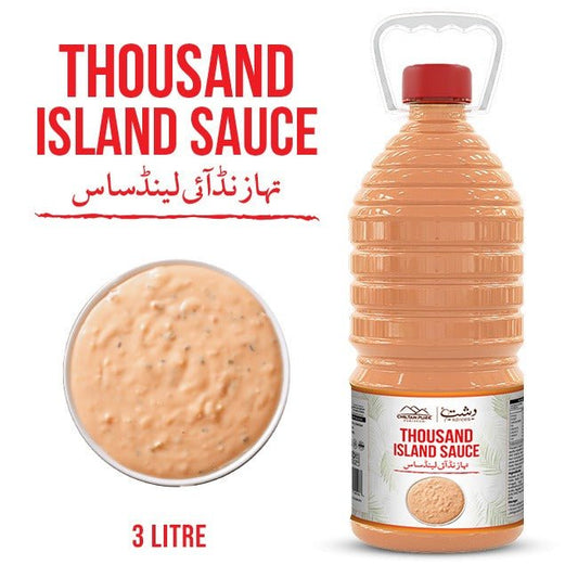Thousand Island Sauce 3 Liter Bulk For HORECA Family, Hotels, Restaurants, Catering ,Cafes. - ChiltanPure