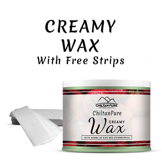 Body Hair Removal Wax – With Aroma of Ripe Red Strawberries - Mamasjan
