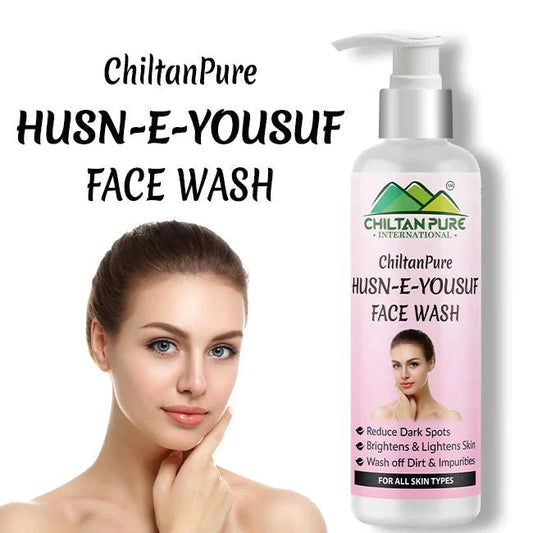 Husn-E-Yousuf Face Wash -Exfoliates Skin, Reduce Dark Spots, Wash Off Dirt & Impurities - Mamasjan